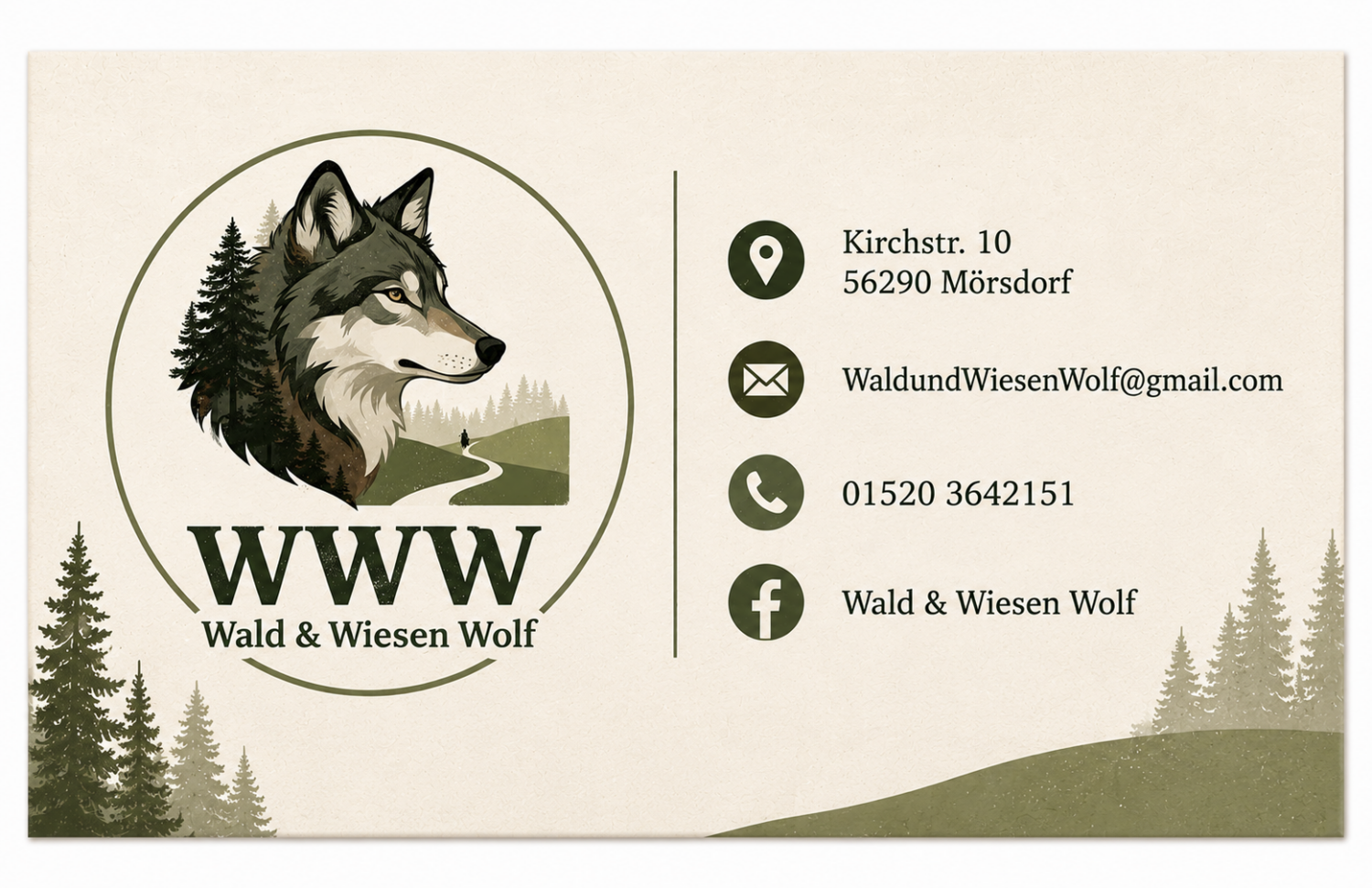 Wald& Wiesen Wolf